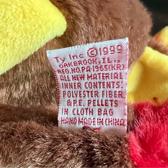 Gobbles the Beanie Baby Year 1999 - Picture 7 of 9